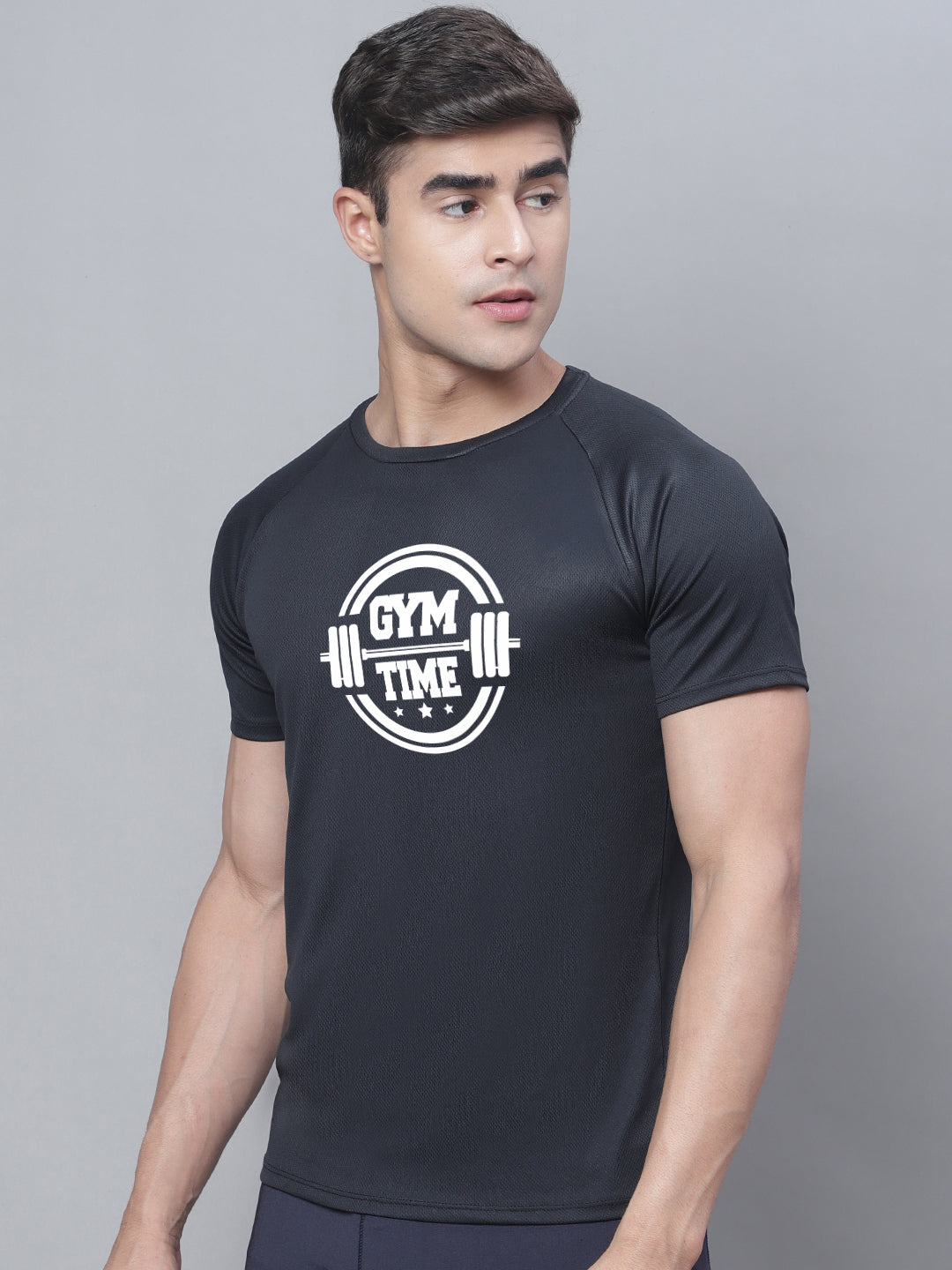 Sports Anti-Microbial Polyster Round Neck T-Shirt - Friskers