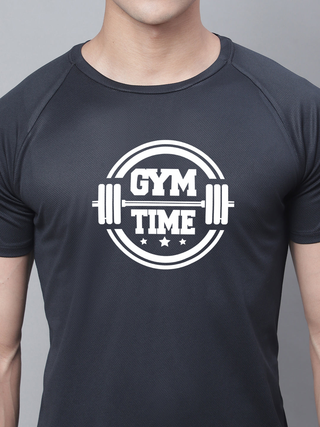 Sports Anti-Microbial Polyster Round Neck T-Shirt - Friskers