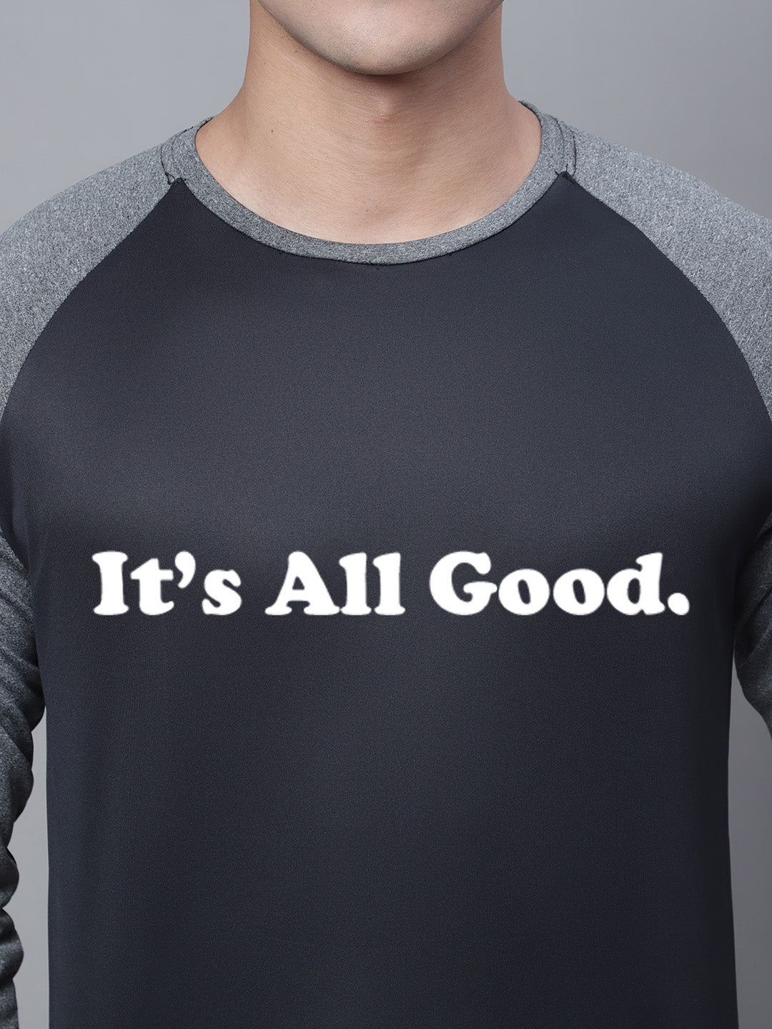 Men Airy Full Sleeves Polyster Gym T-Shirt - Friskers