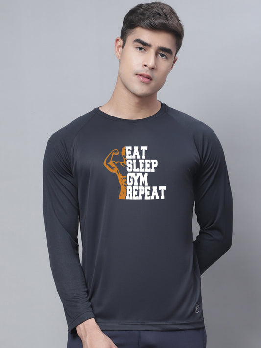 Men Full Sleeves Training Polyster T-Shirt - Friskers