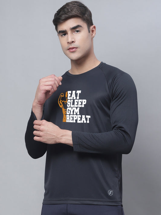 Men Full Sleeves Training Polyster T-Shirt - Friskers
