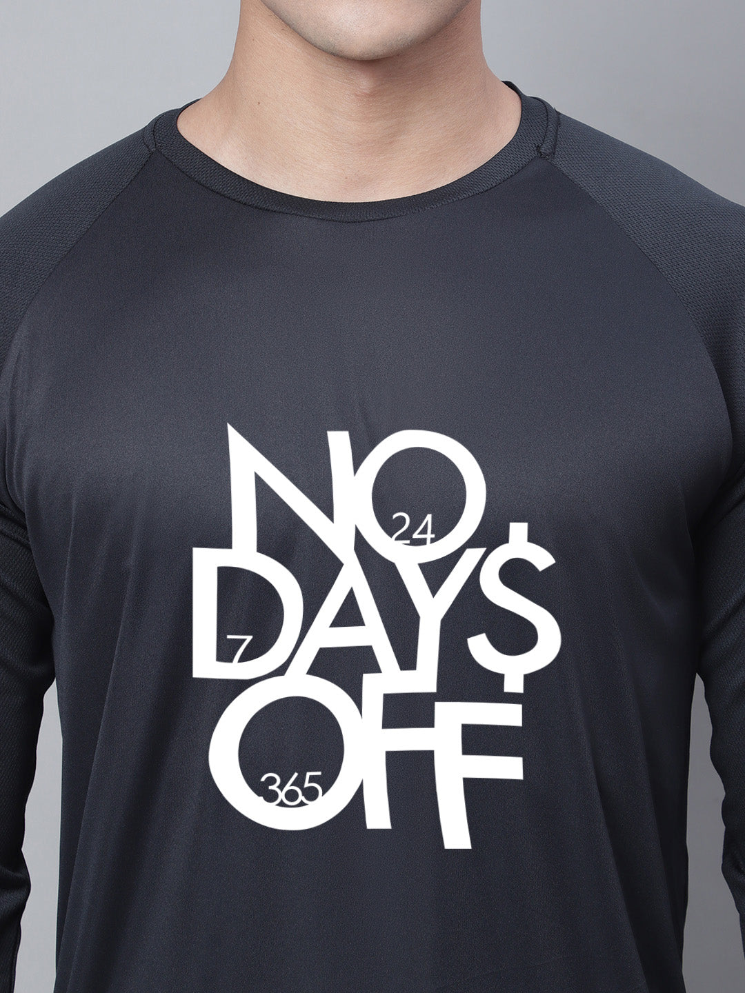 Men Full Sleeves Rapid Dry Polyster T-Shirt - Friskers