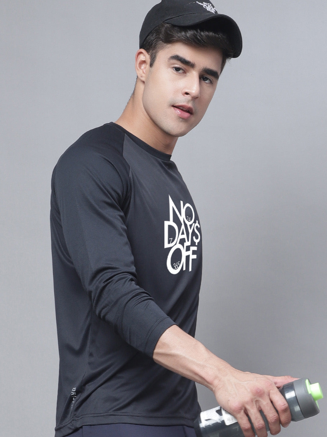 Men Full Sleeves Rapid Dry Polyster T-Shirt - Friskers