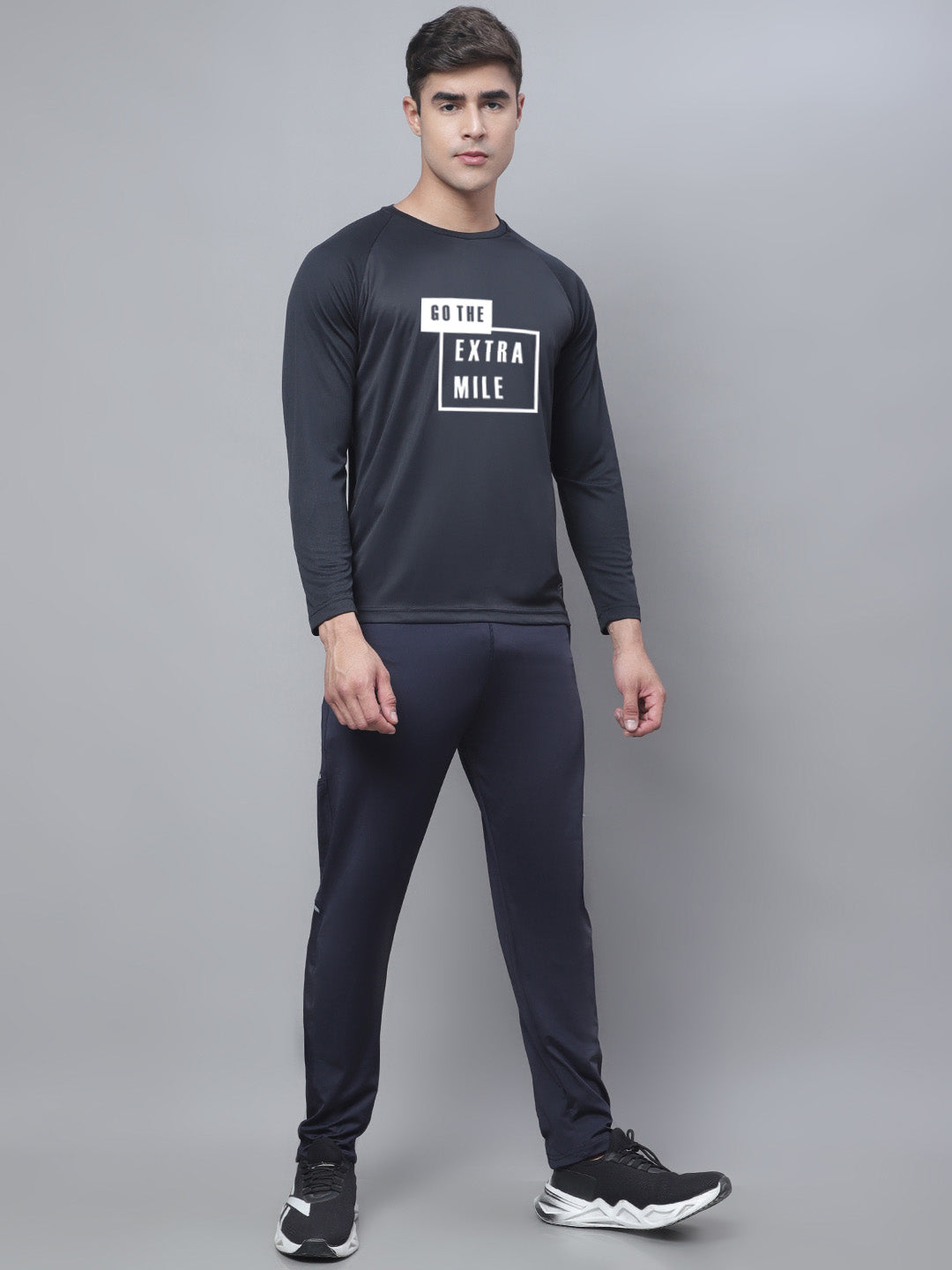 Men Full Sleeves Rapid Dry Polyster T-Shirt - Friskers