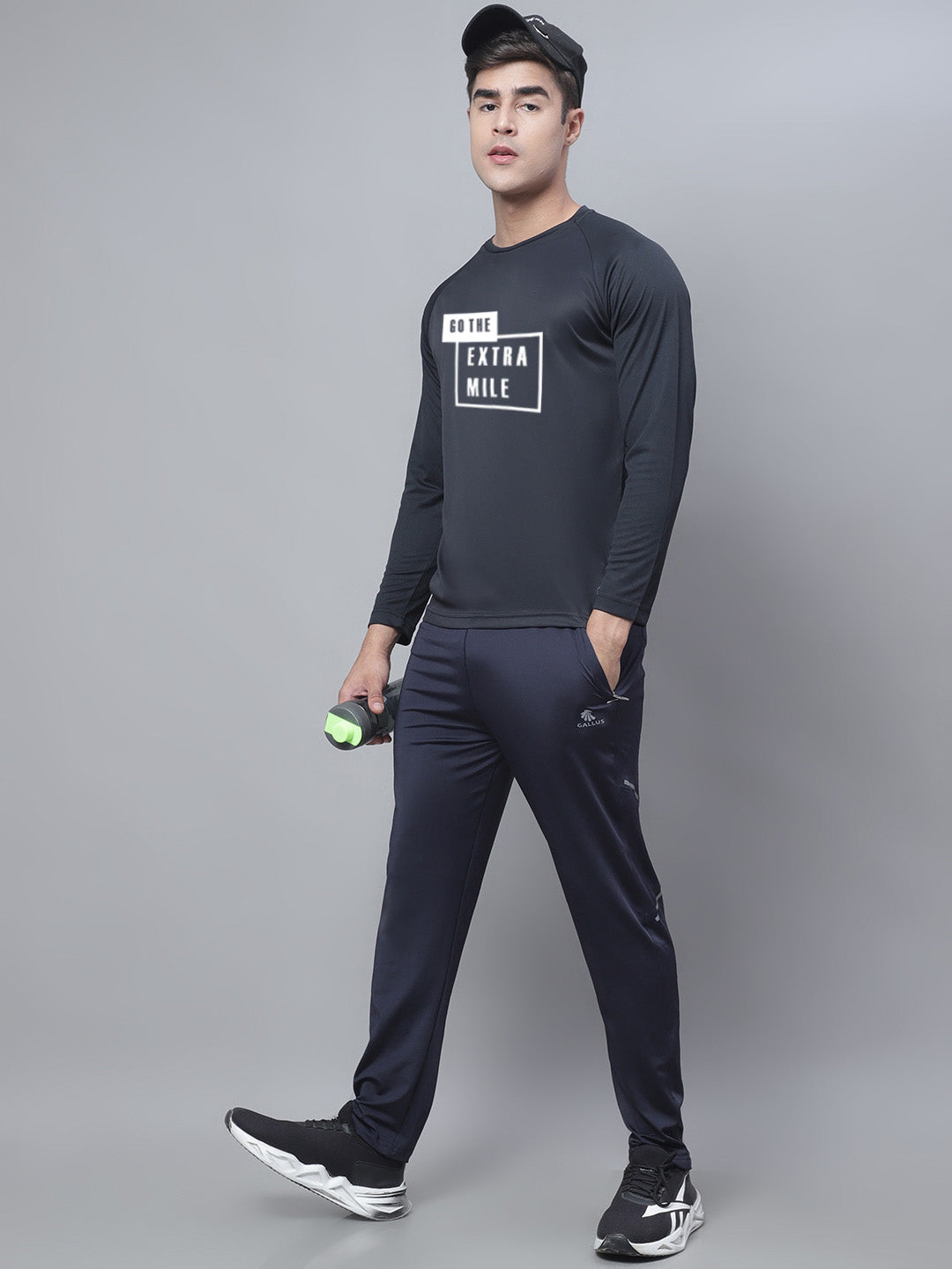 Men Full Sleeves Rapid Dry Polyster T-Shirt - Friskers