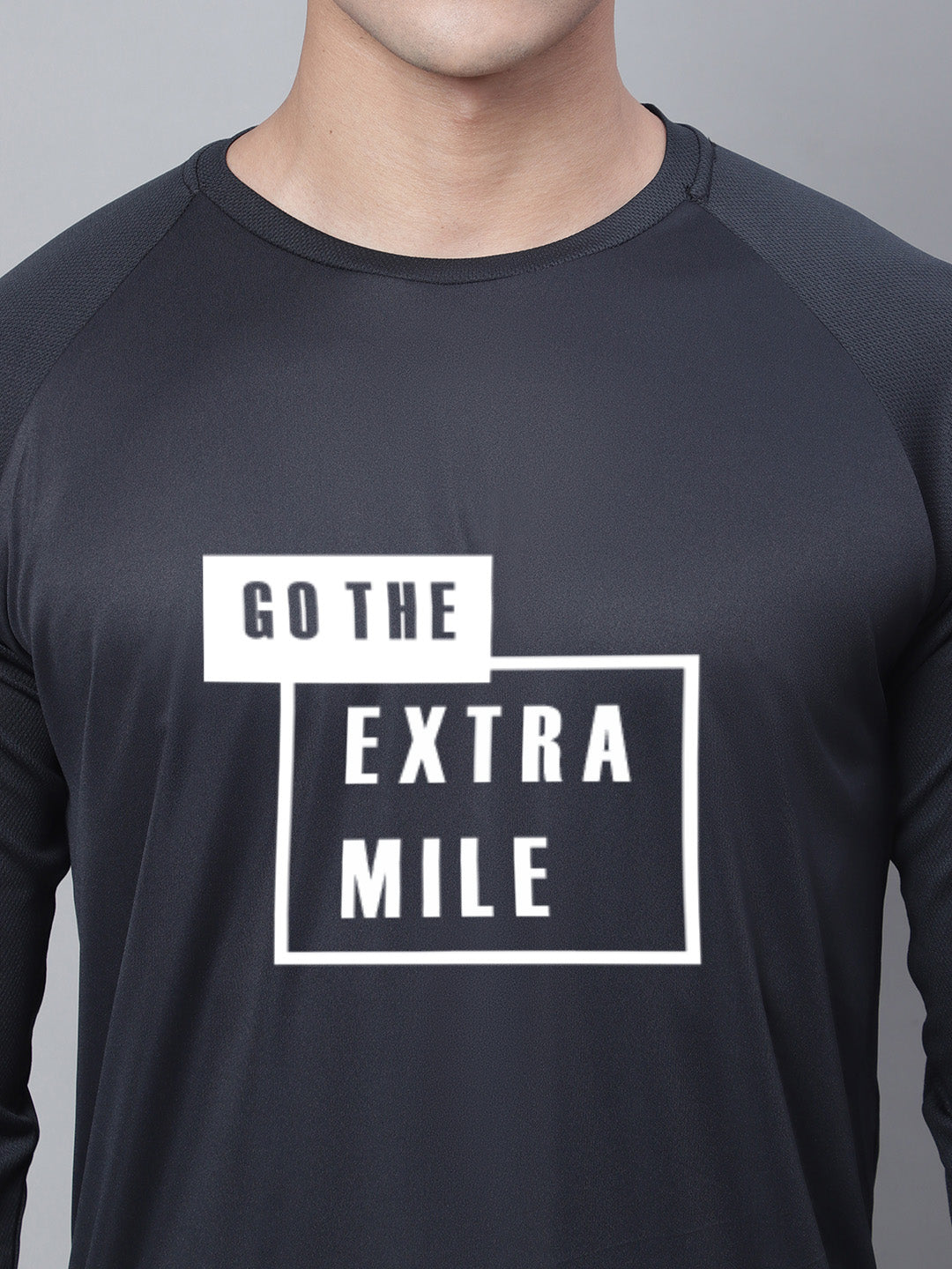 Men Full Sleeves Rapid Dry Polyster T-Shirt - Friskers