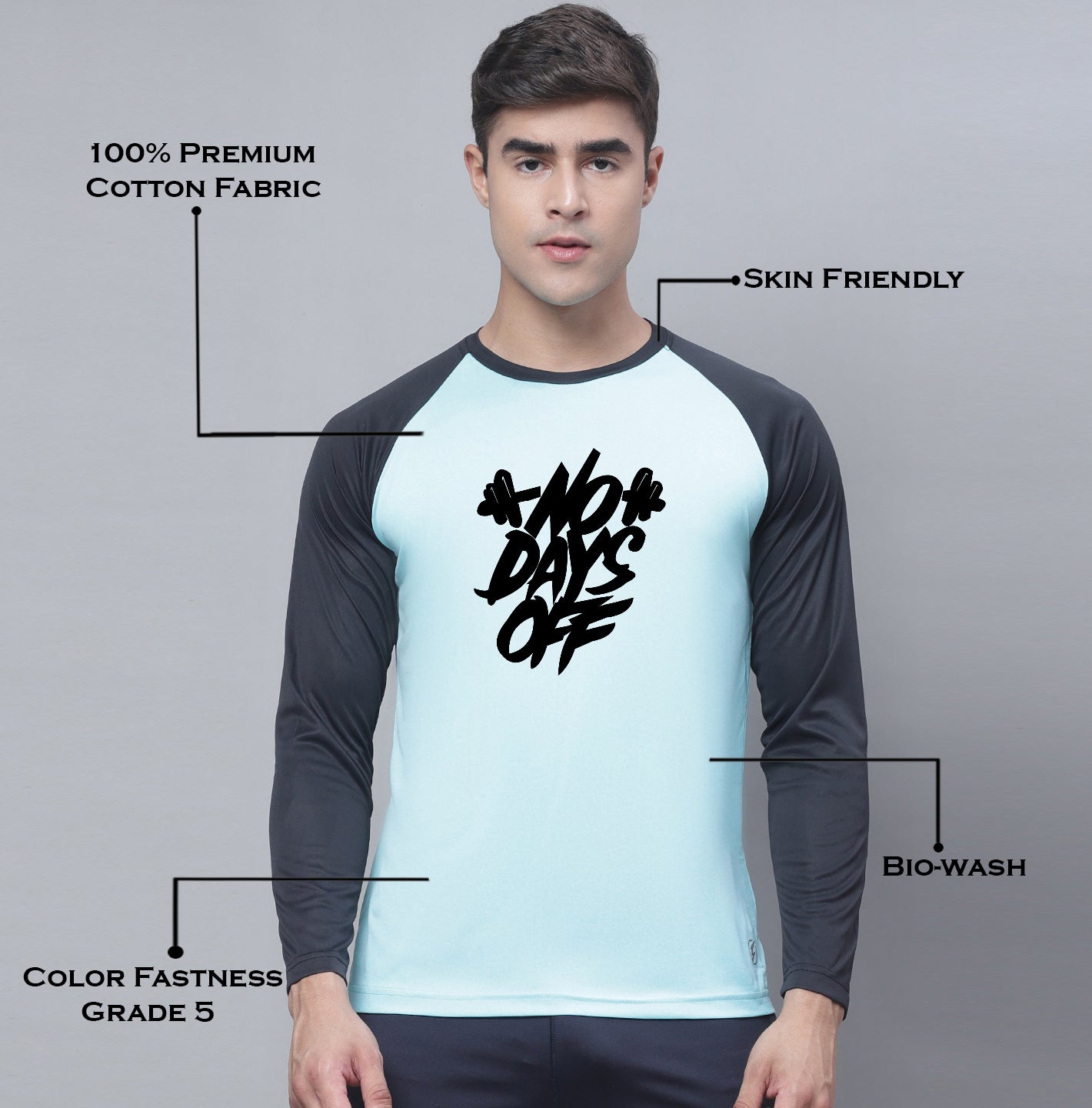 Men Full Sleeves Training Polyster Gym T-Shirt - Friskers