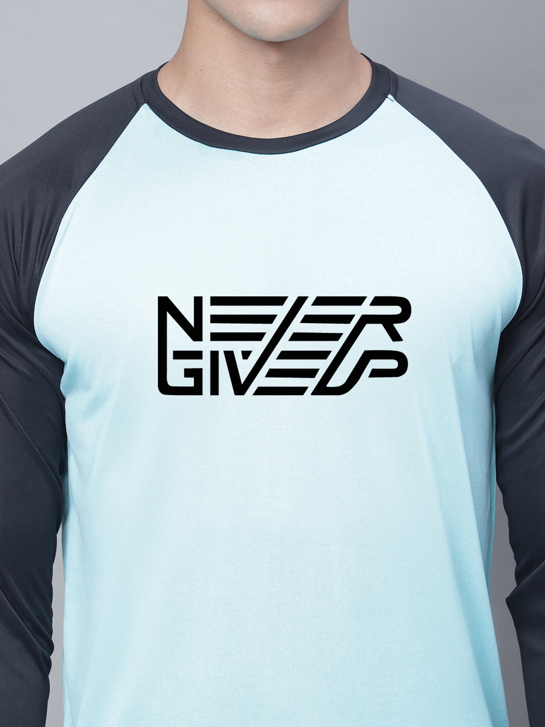 Men Full Sleeves Training Polyster Gym T-Shirt - Friskers