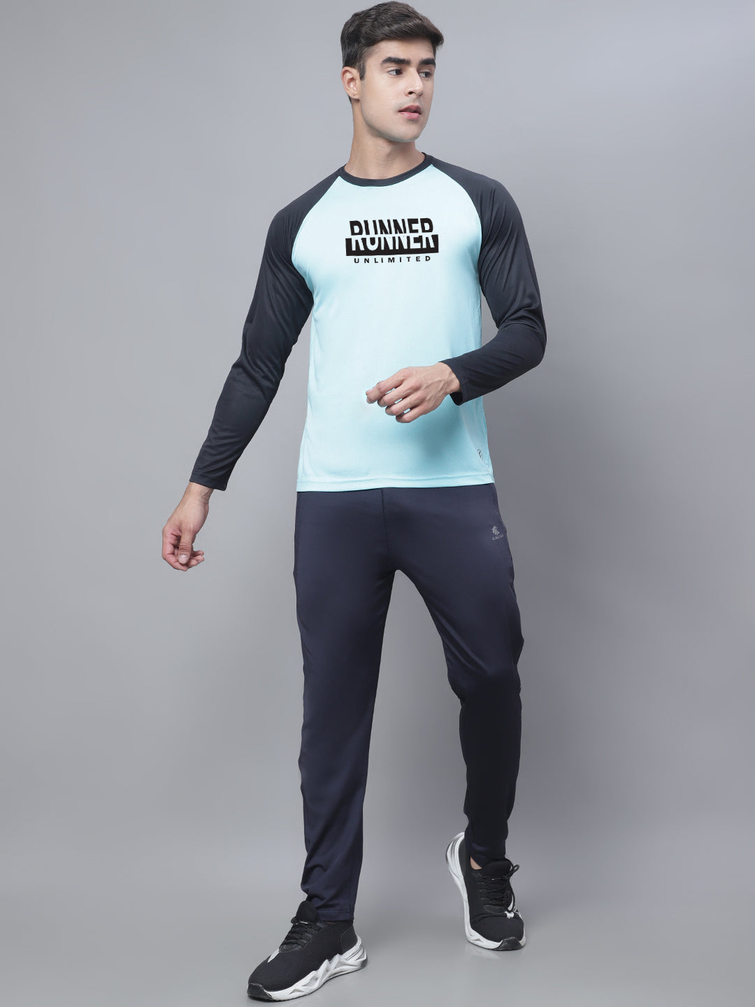 Men Full Sleeves Training Polyster Gym T-Shirt - Friskers