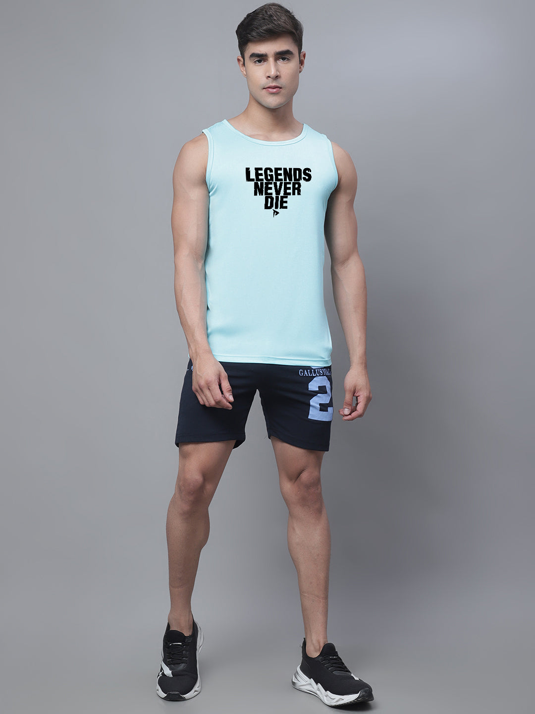 Men Dry Fit Training Polyster Gym Vest - Friskers