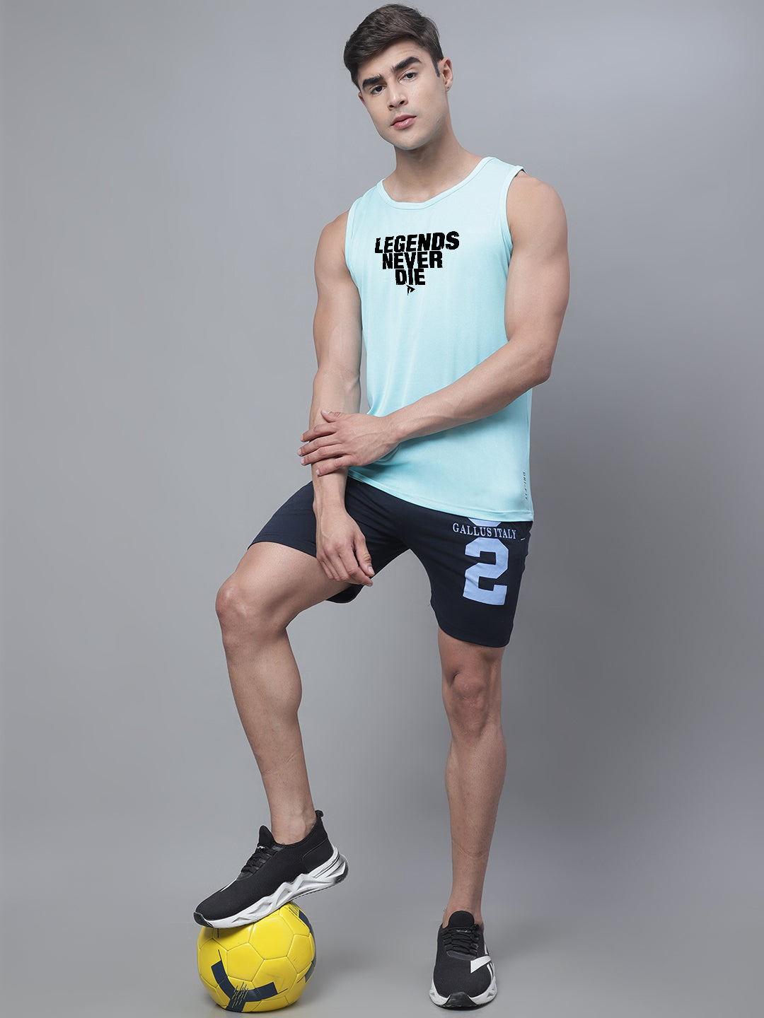 Men Dry Fit Training Polyster Gym Vest - Friskers