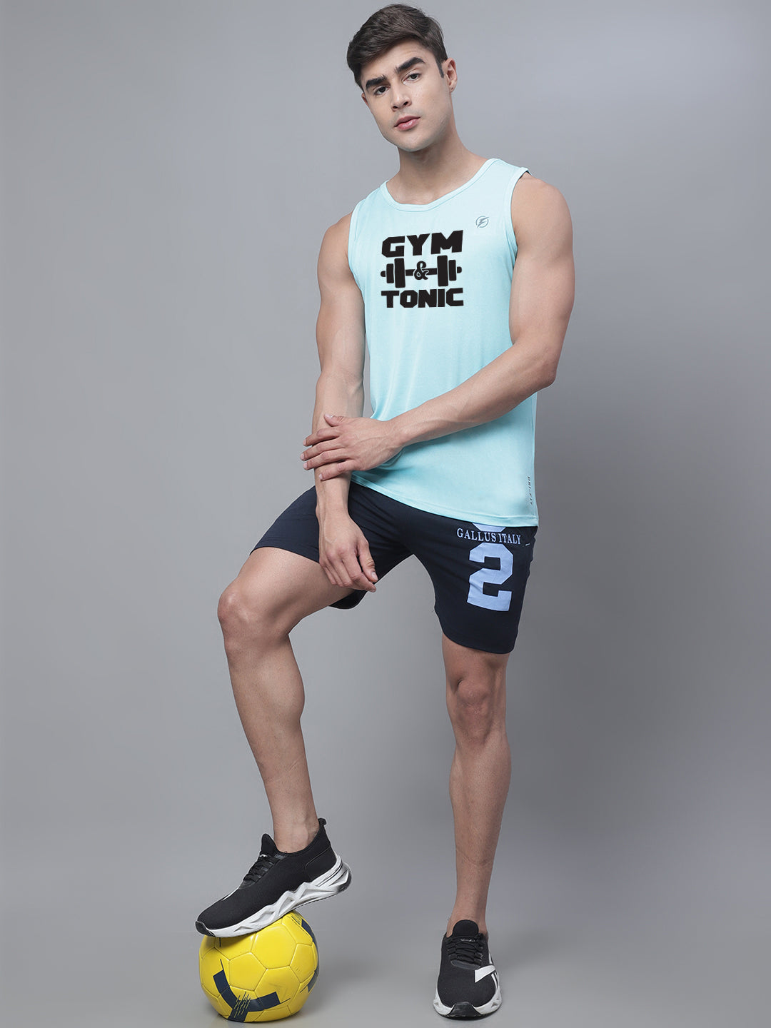Men Dry Fit Training Polyster Gym Vest - Friskers
