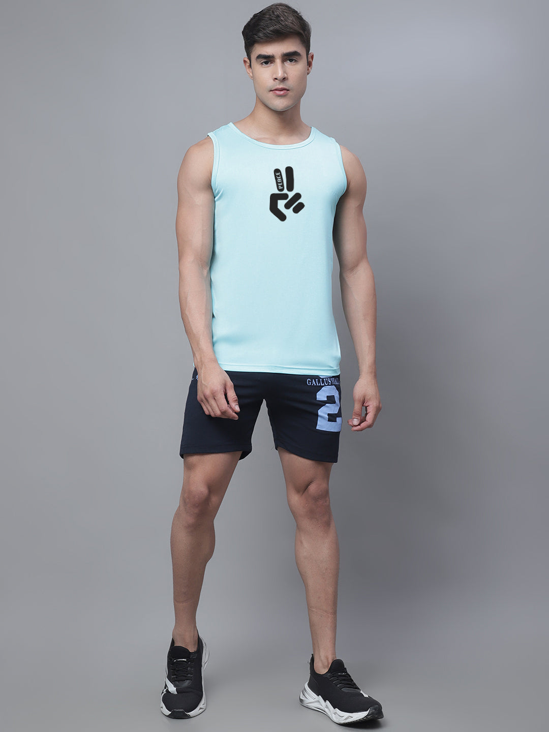 Men Dry Fit Training Polyster Gym Vest - Friskers