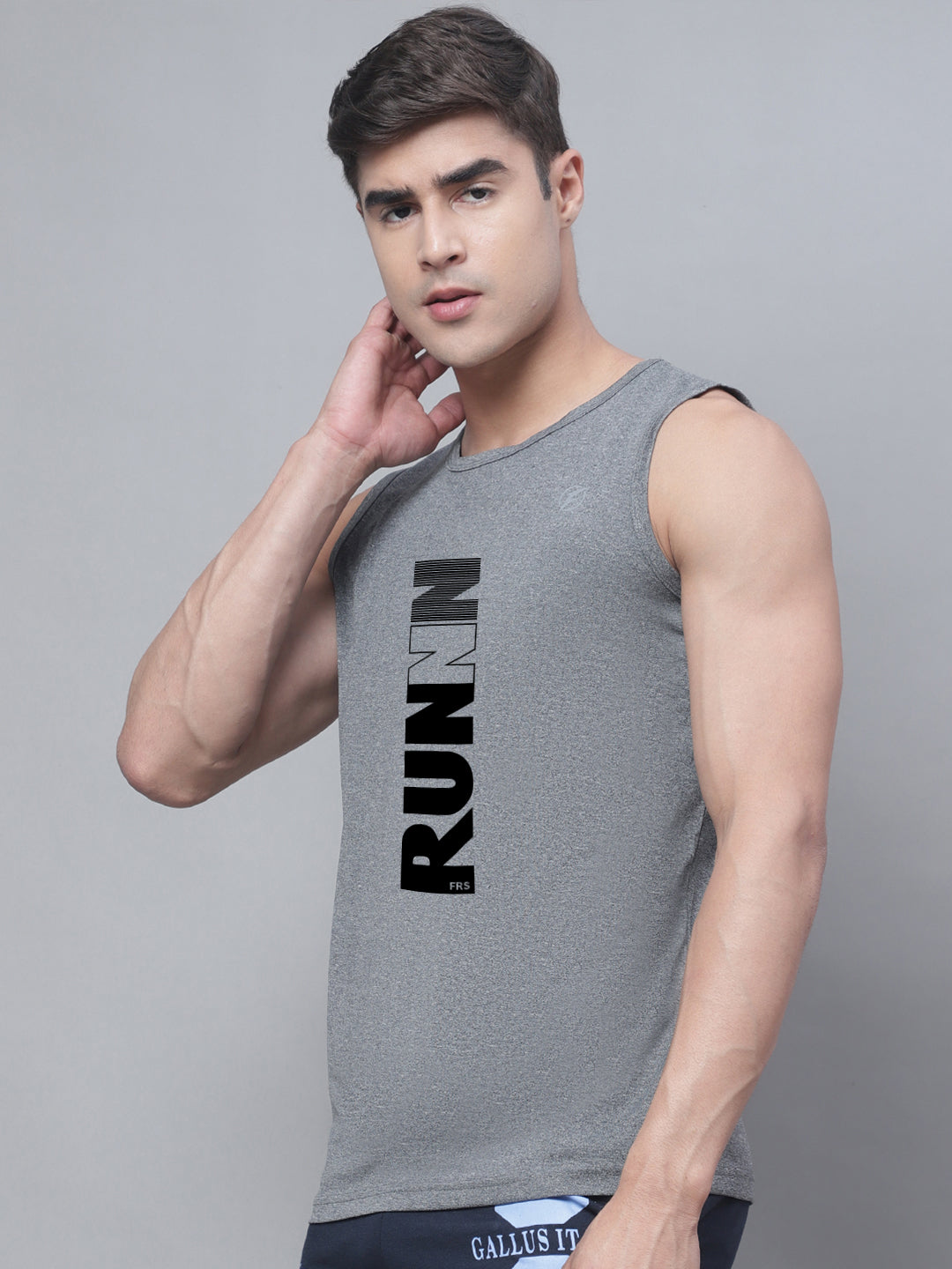 Men Dry Fit Training Polyster Gym Vest - Friskers