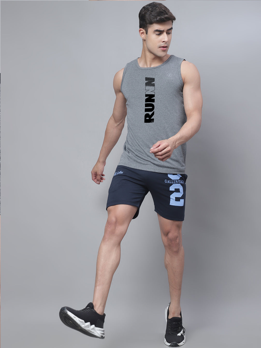 Men Dry Fit Training Polyster Gym Vest - Friskers