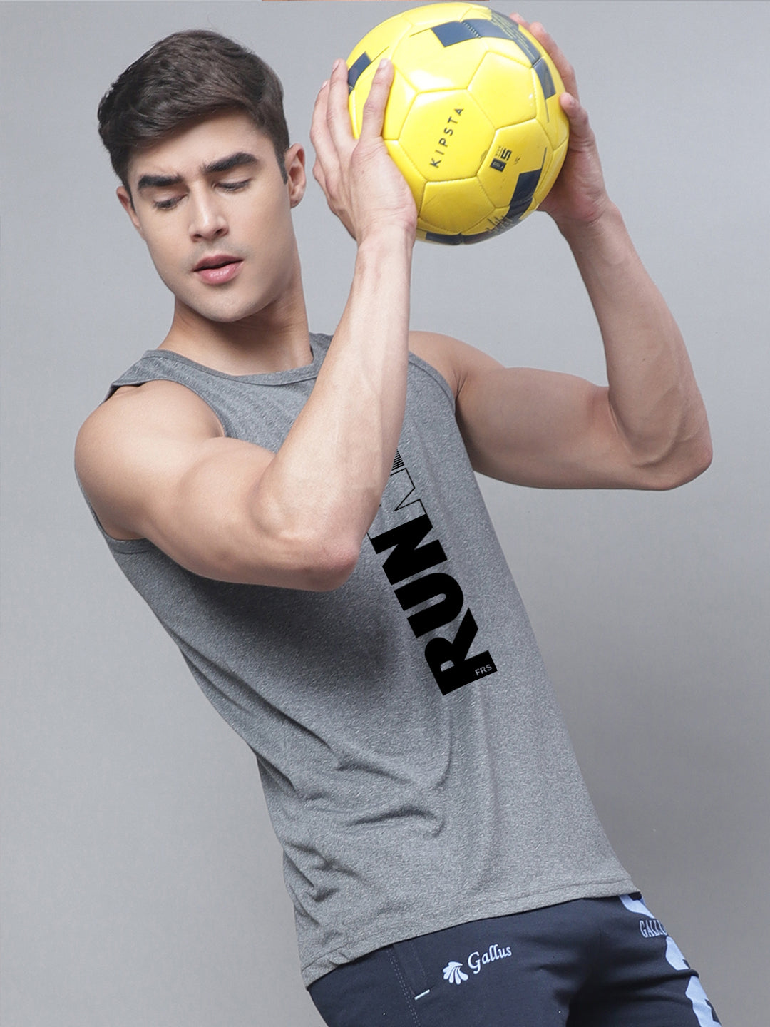 Men Dry Fit Training Polyster Gym Vest - Friskers