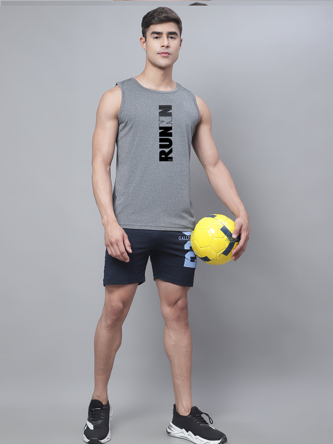 Men Dry Fit Training Polyster Gym Vest - Friskers