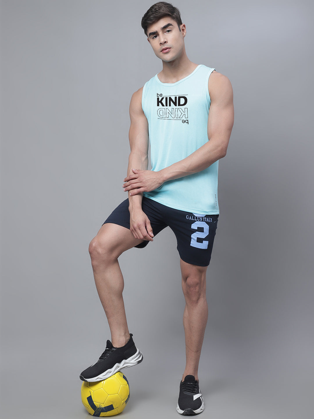 Men Dry Fit Training Polyster Gym Vest - Friskers
