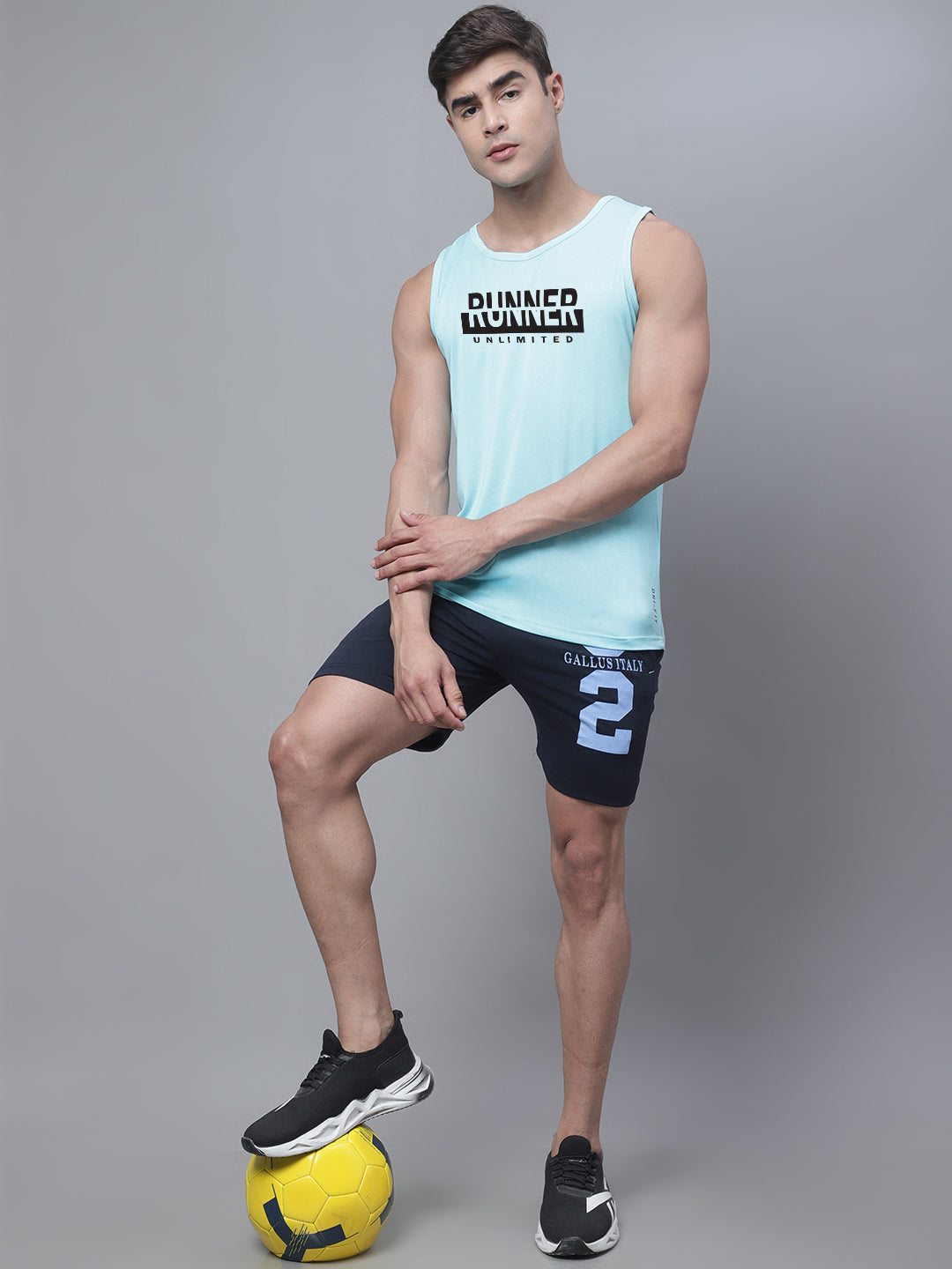 Men Dry Fit Training Polyster Gym Vest - Friskers