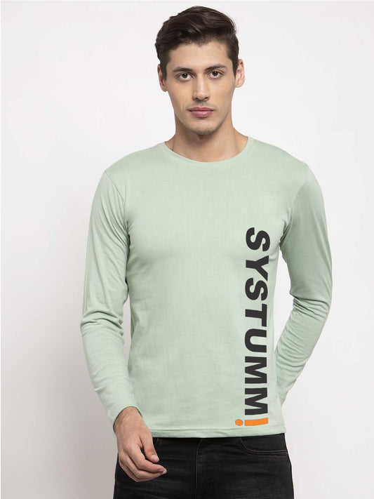 Men System Printed Full Sleeve T-shirt - Friskers