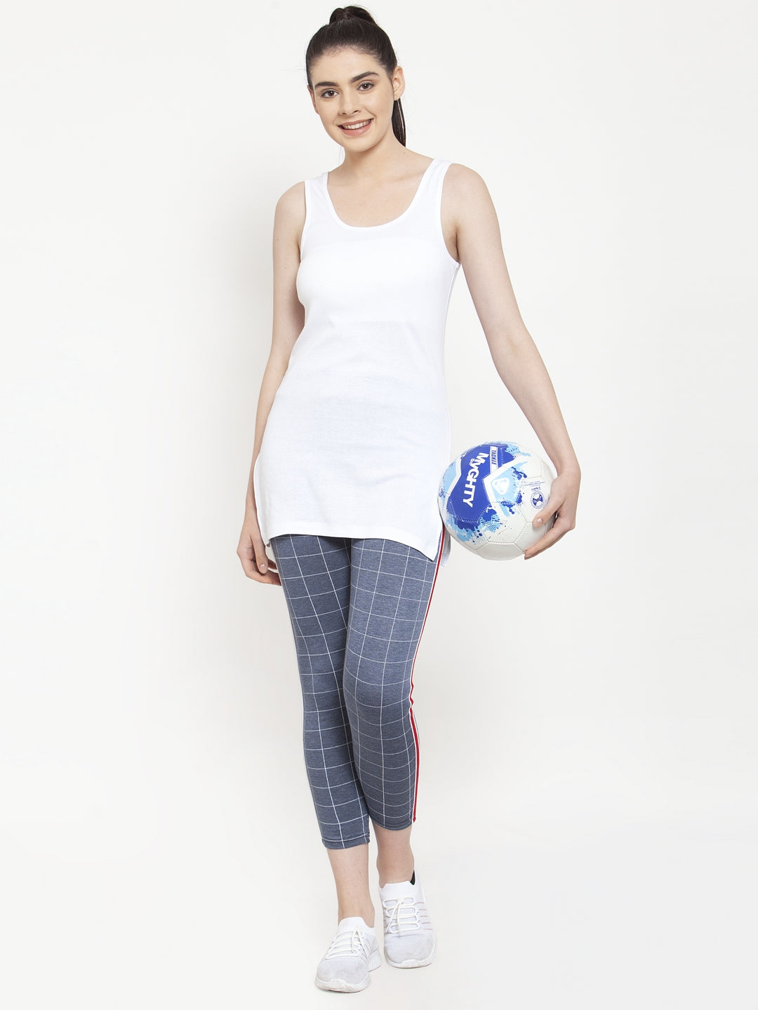 Frisker's Women Solid Cotton Chemise - Friskers