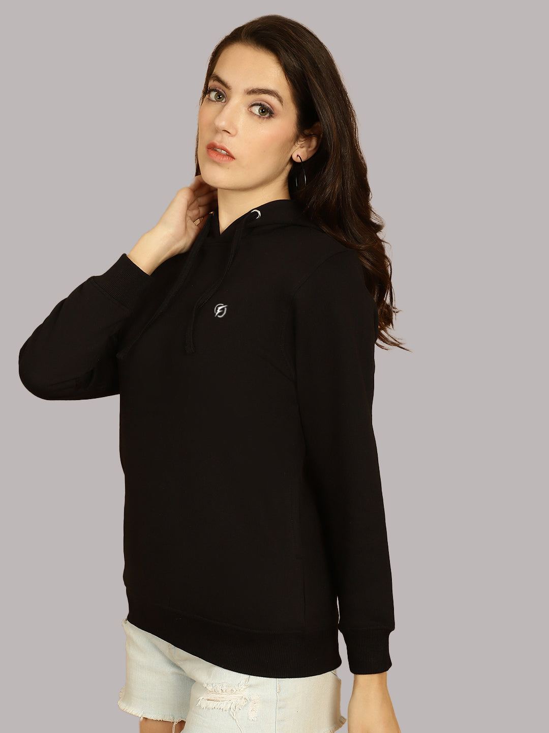 Women Full Sleeves Hooded T-Shirt - Friskers