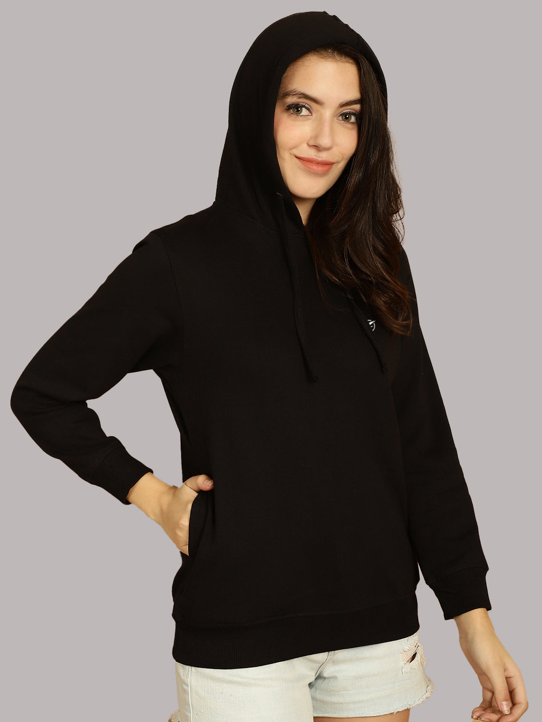 Women Full Sleeves Hooded T-Shirt - Friskers