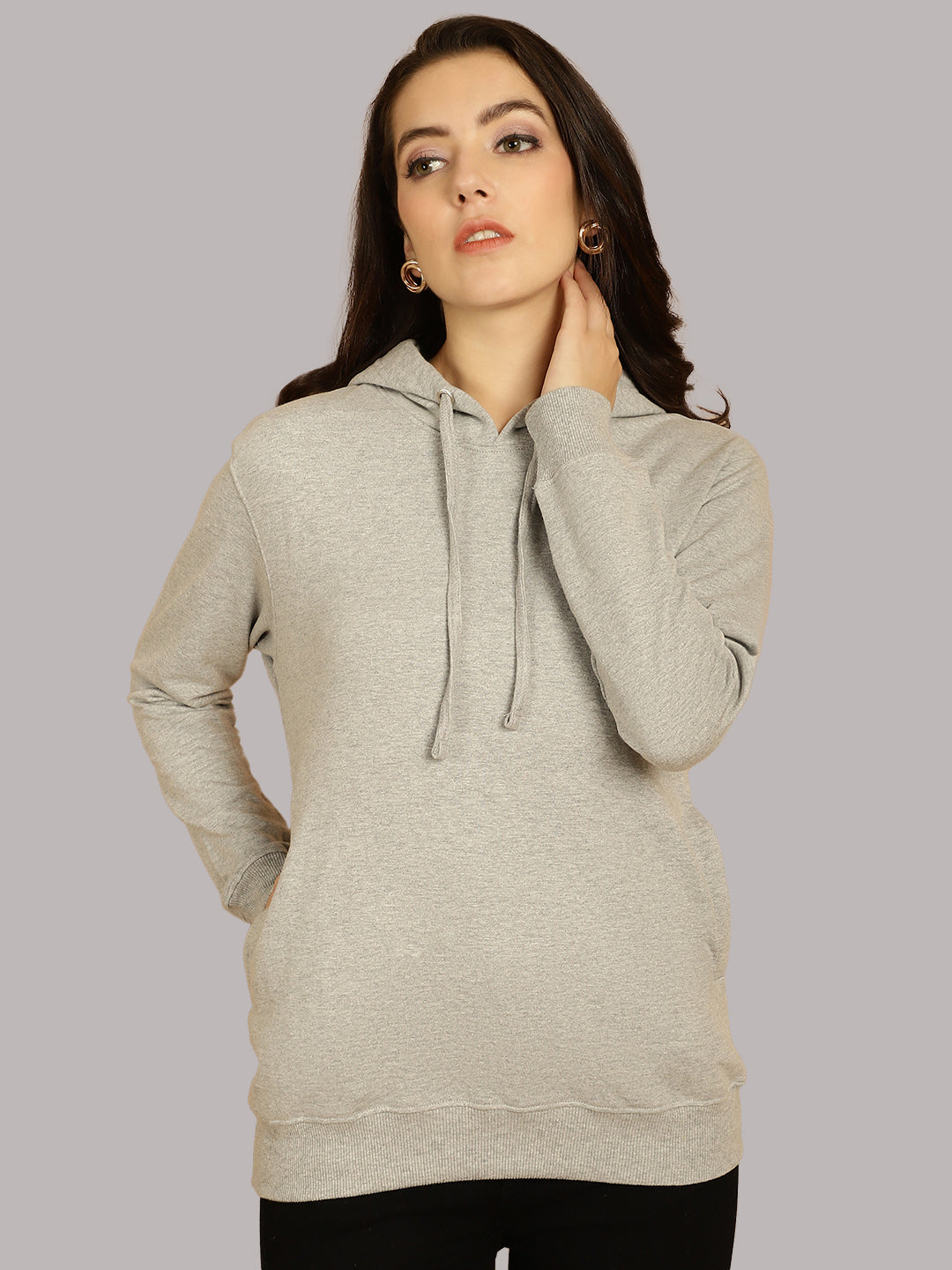 Women Full Sleeves Hooded T-Shirt - Friskers