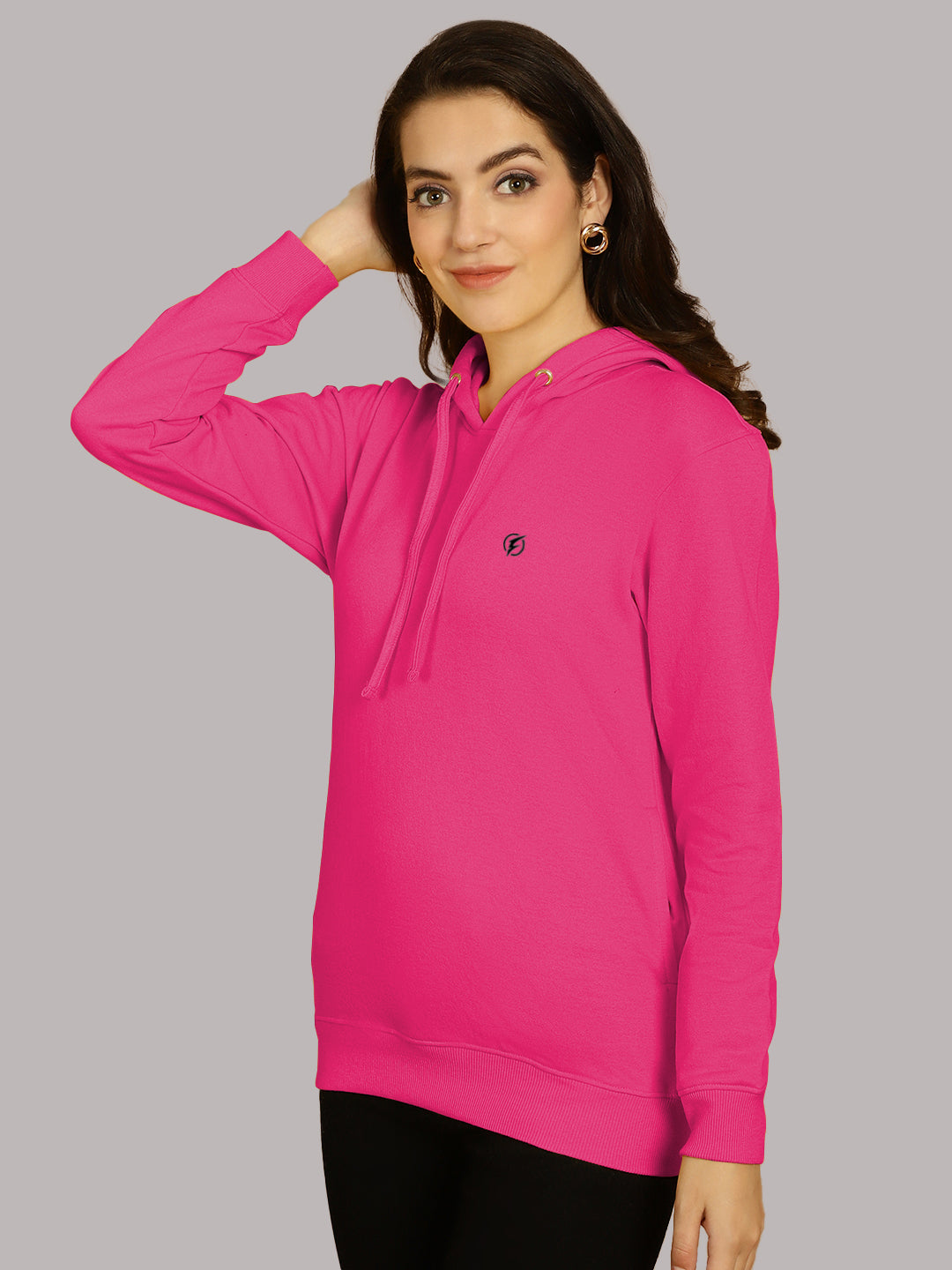 Women Full Sleeves Hooded T-Shirt - Friskers