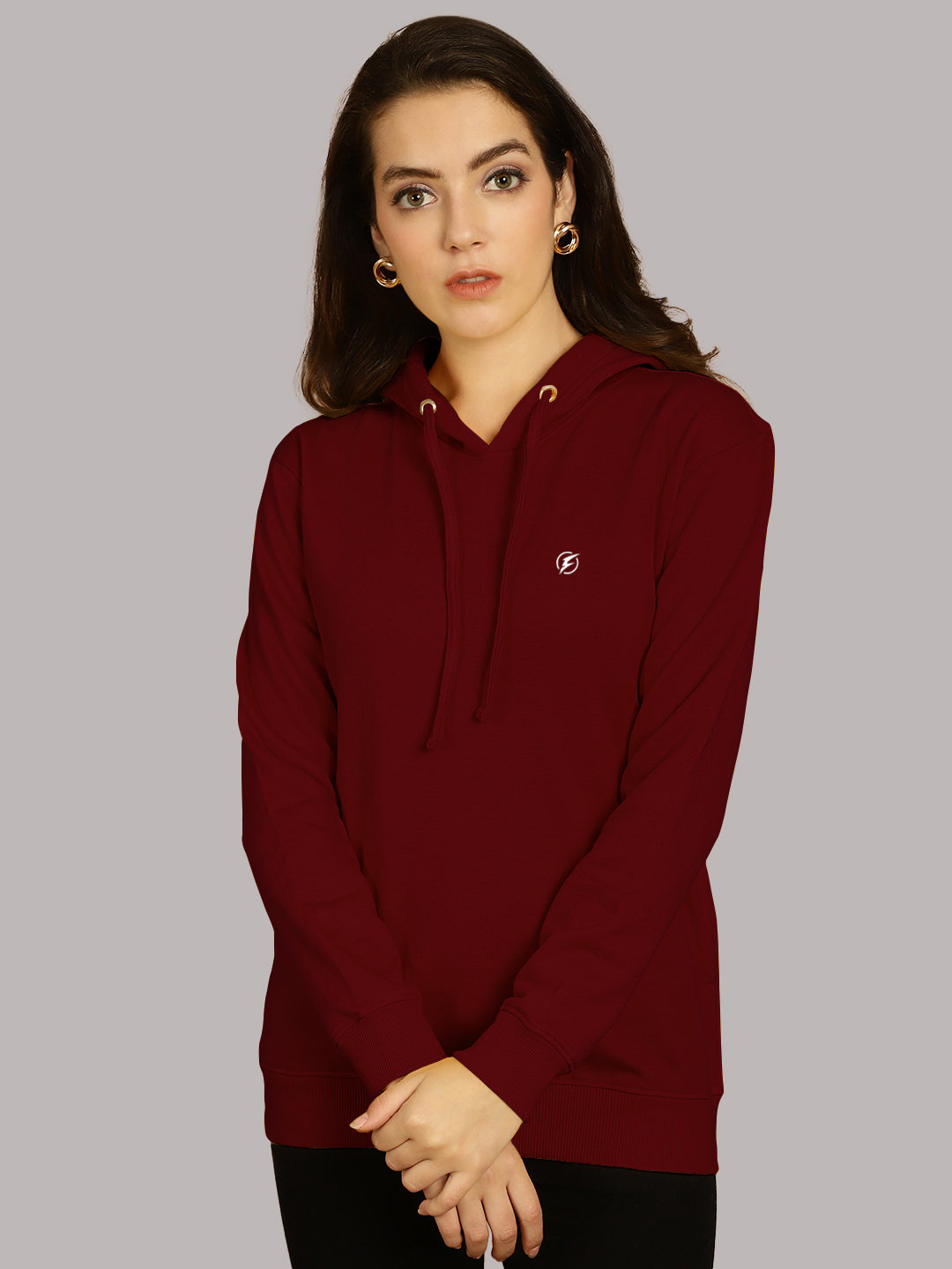 Women Full Sleeves Hooded T-Shirt - Friskers