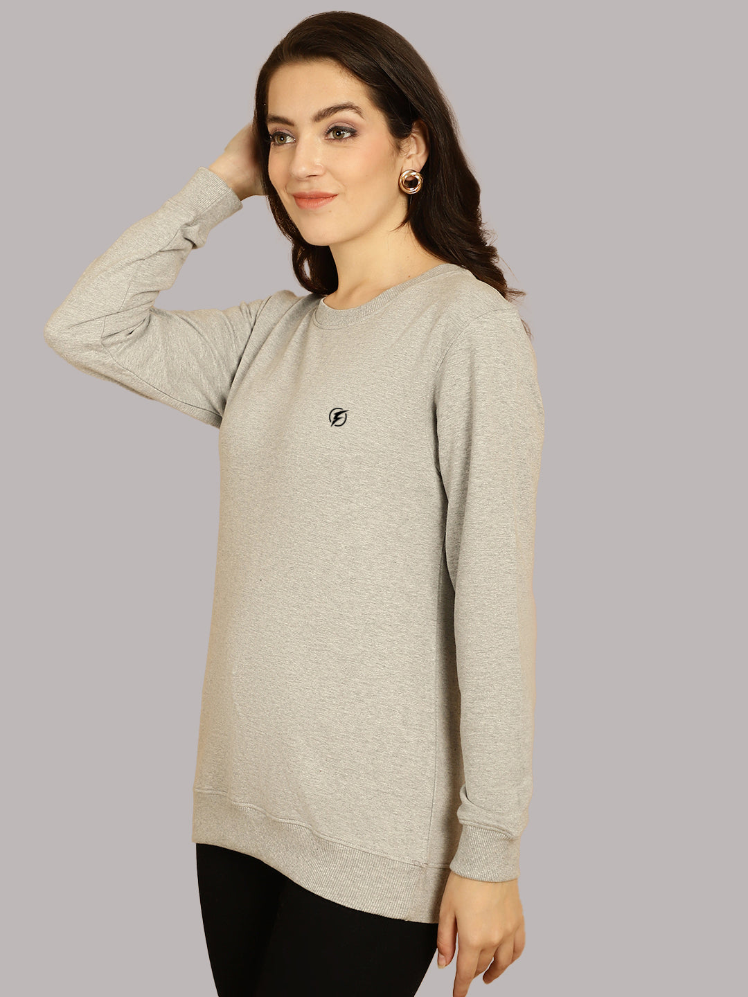 Women Full Sleeves Round Neck T-Shirt - Friskers