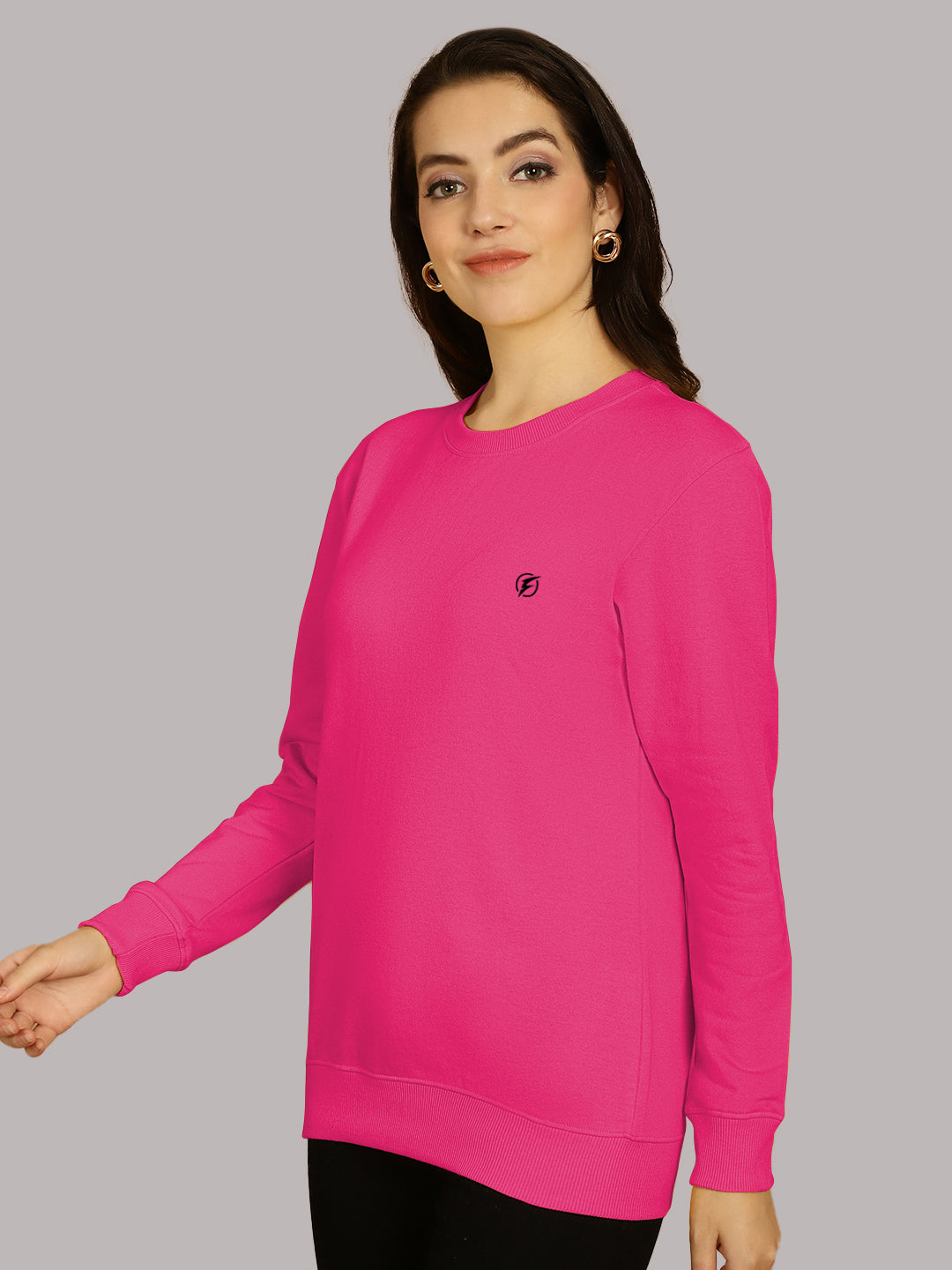 Women Full Sleeves Round Neck T-Shirt - Friskers
