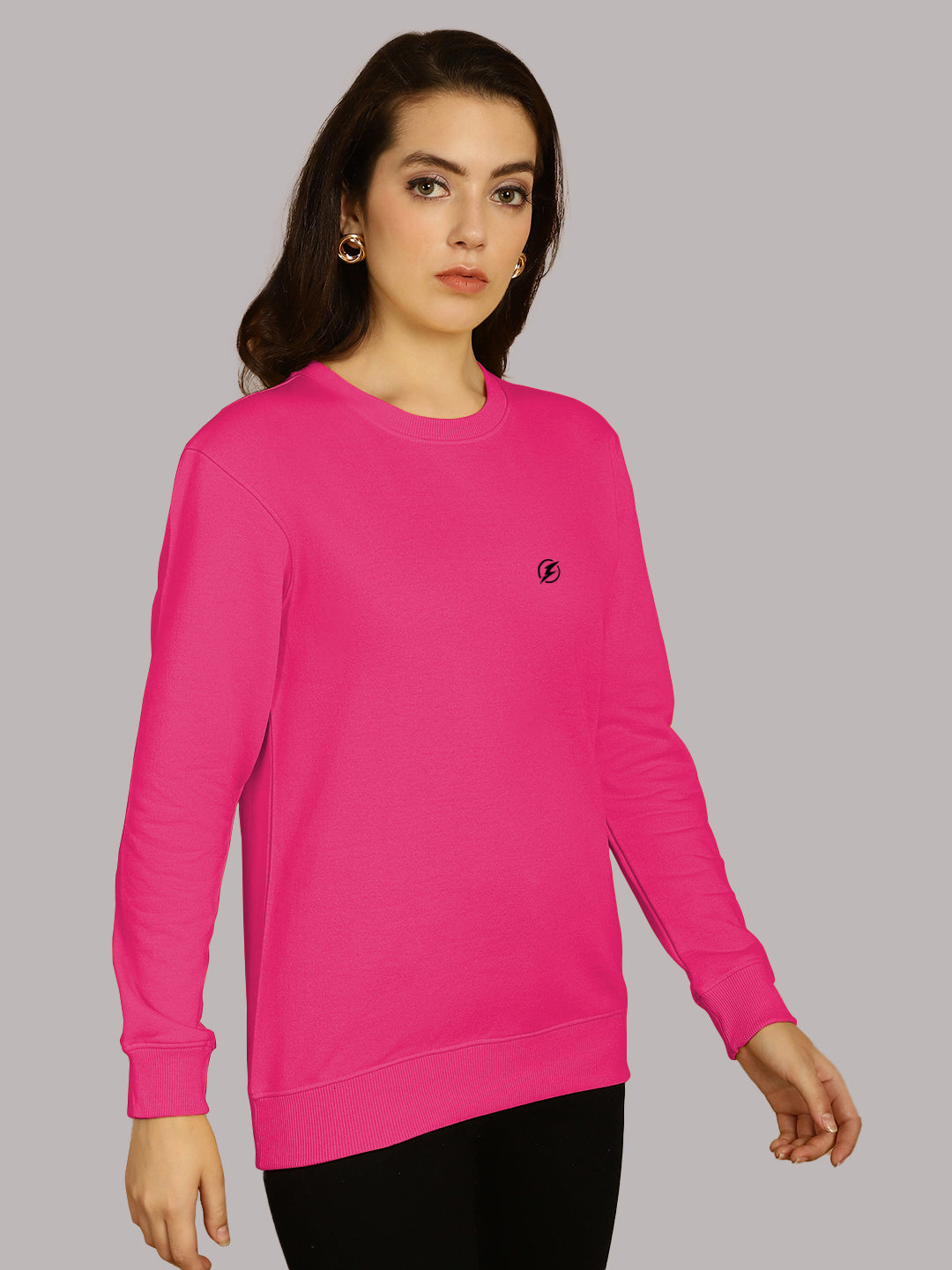 Women Full Sleeves Round Neck T-Shirt - Friskers