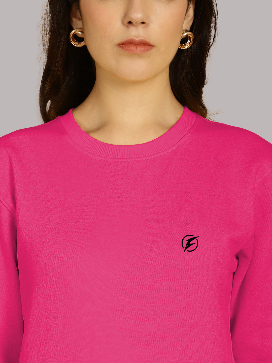 Women Full Sleeves Round Neck T-Shirt - Friskers