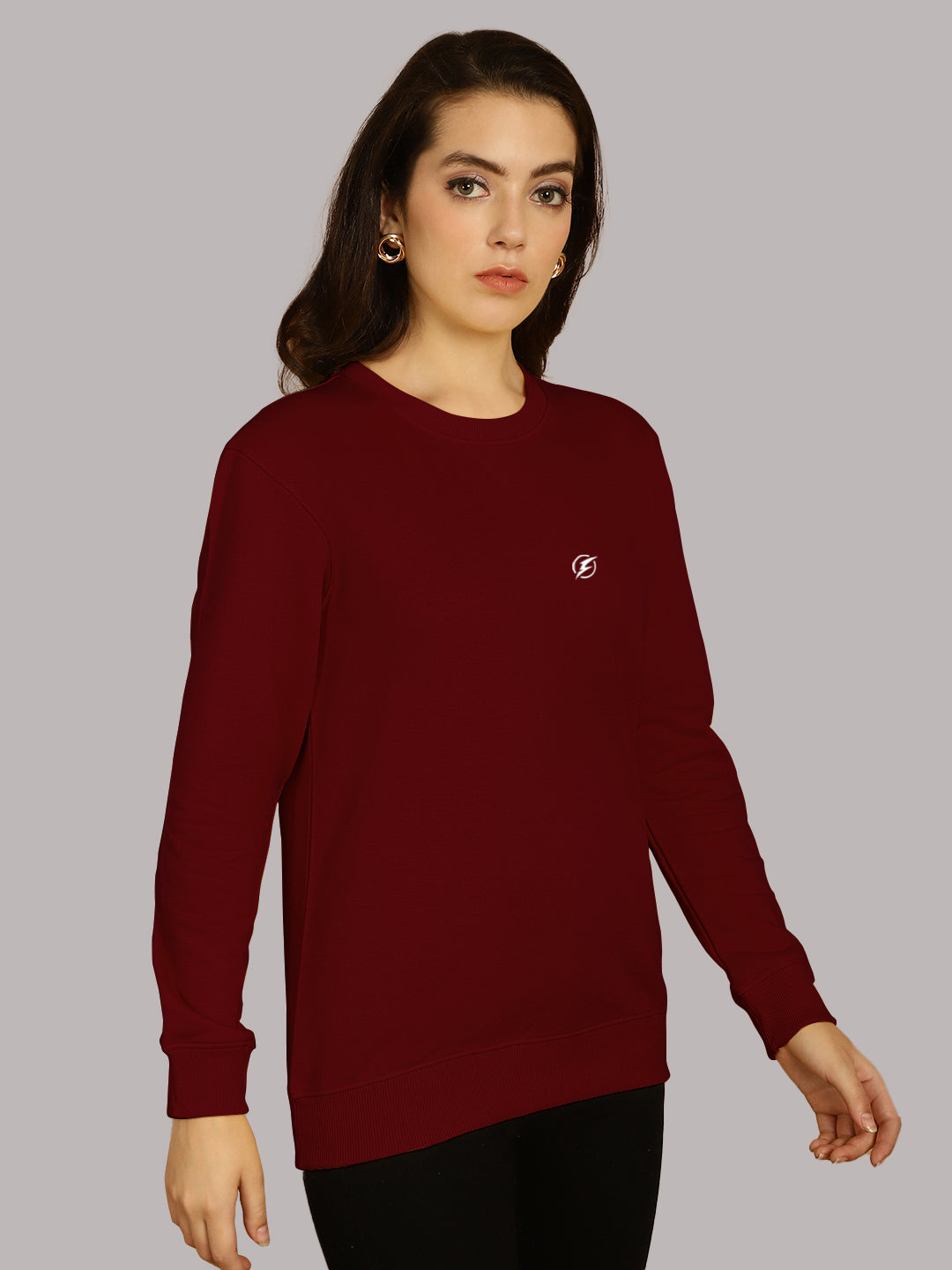 Women Full Sleeves Round Neck T-Shirt - Friskers