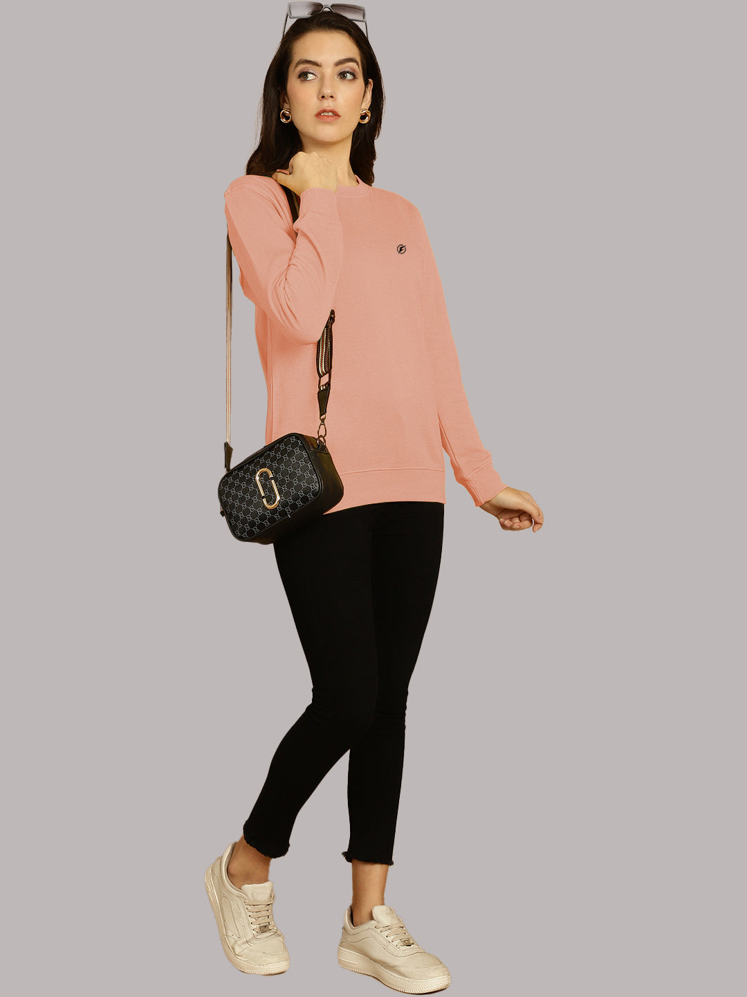 Women Full Sleeves Round Neck T-Shirt - Friskers