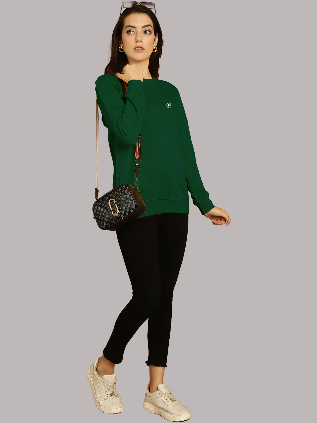 Women Full Sleeves Round Neck T-Shirt - Friskers