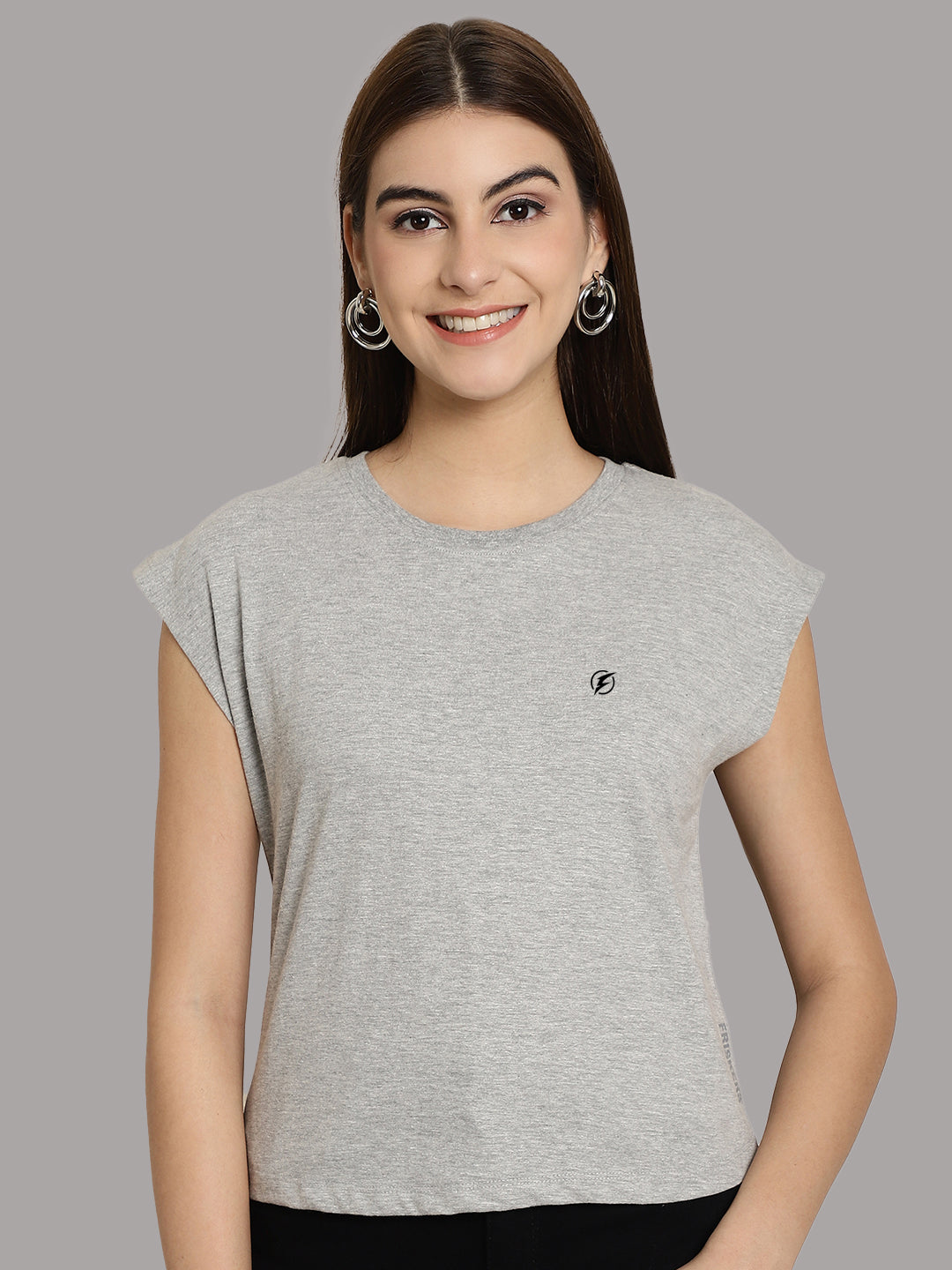 Women Casual Fit Pure Cotton T-Shirt - Friskers