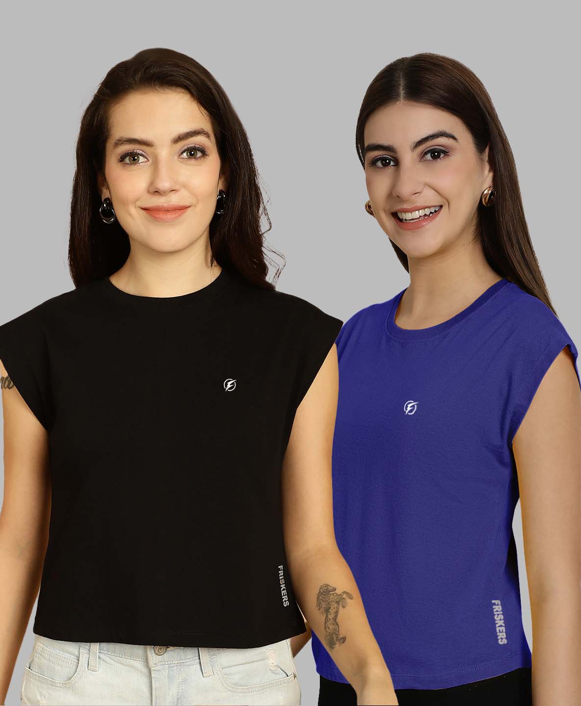 Women Casual Fit Pure Cotton T-Shirt - Friskers