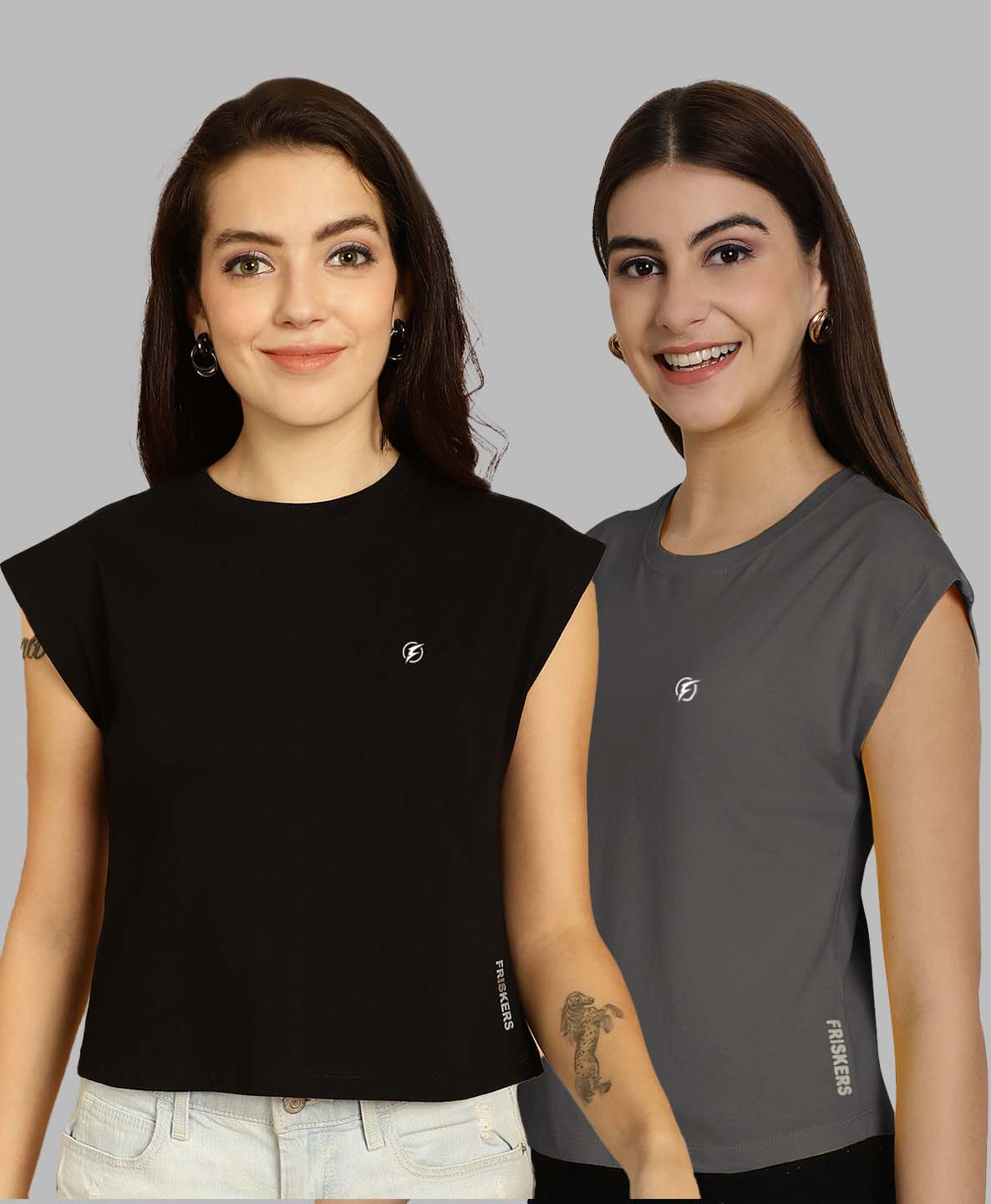 Women Casual Fit Pure Cotton T-Shirt - Friskers