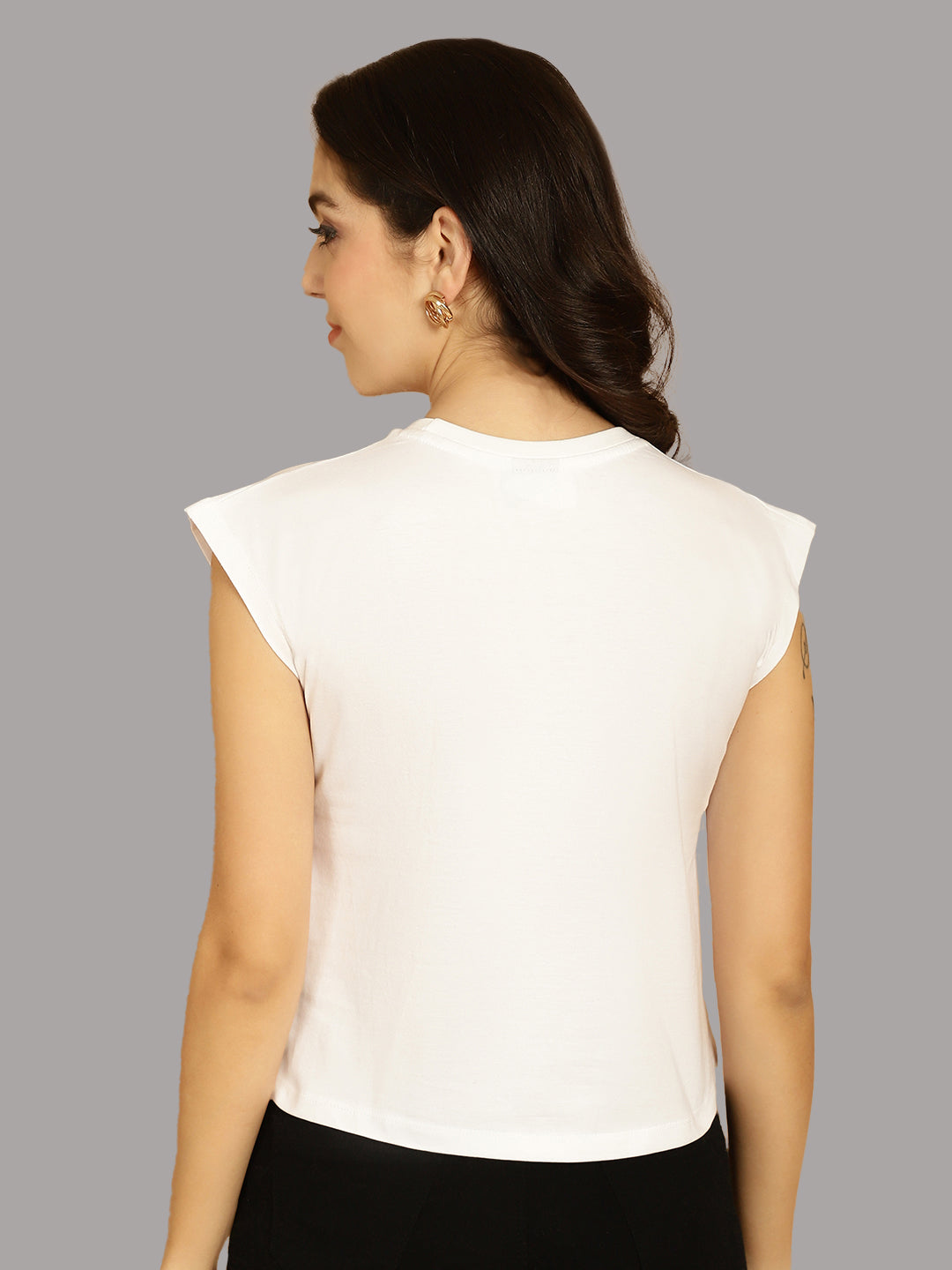 Women Casual Fit Pure Cotton T-Shirt - Friskers