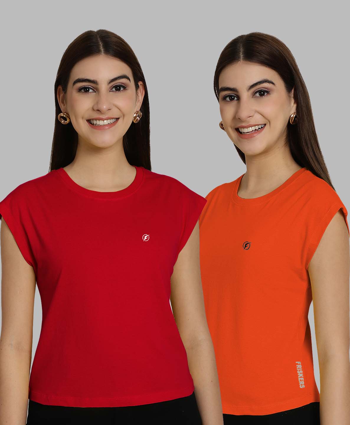Women Casual Fit Pure Cotton T-Shirt - Friskers