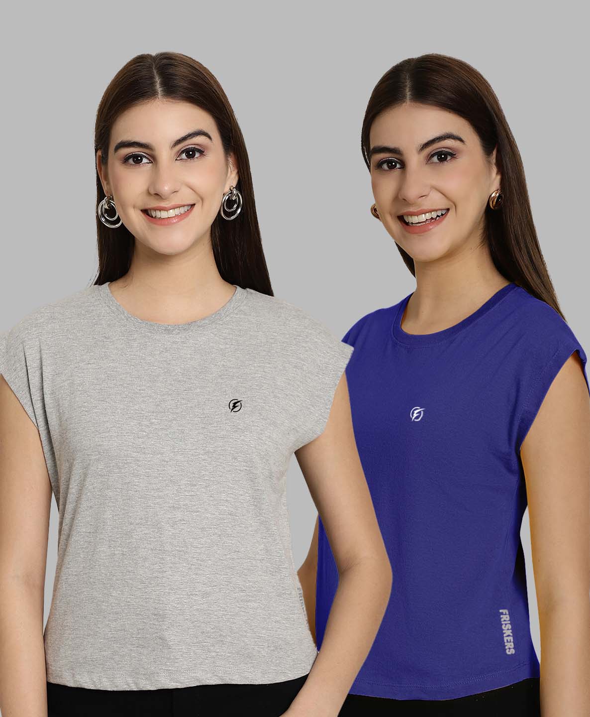 Women Casual Fit Pure Cotton T-Shirt - Friskers