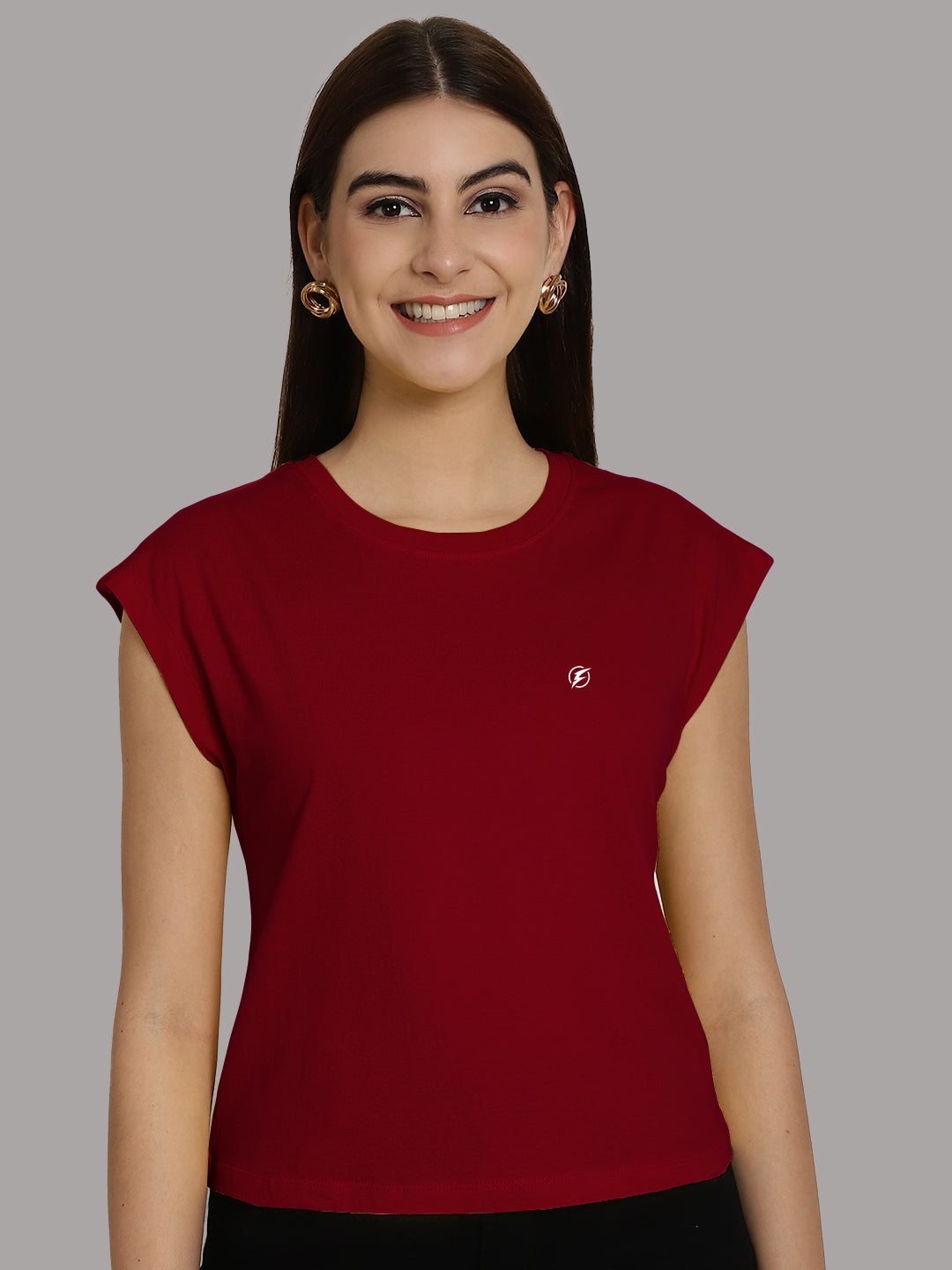 Women Casual Fit Pure Cotton T-Shirt - Friskers
