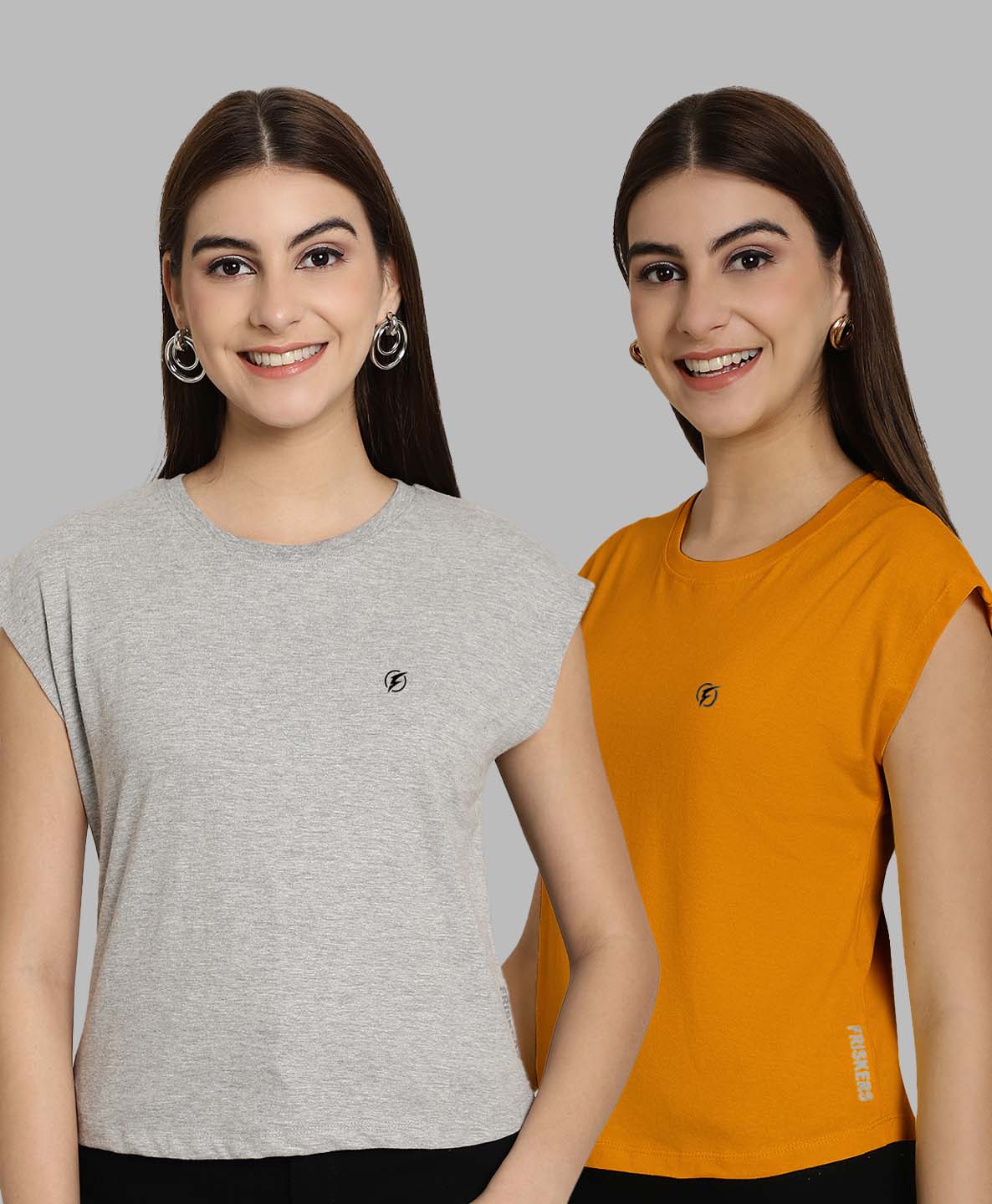 Women Casual Fit Pure Cotton T-Shirt - Friskers