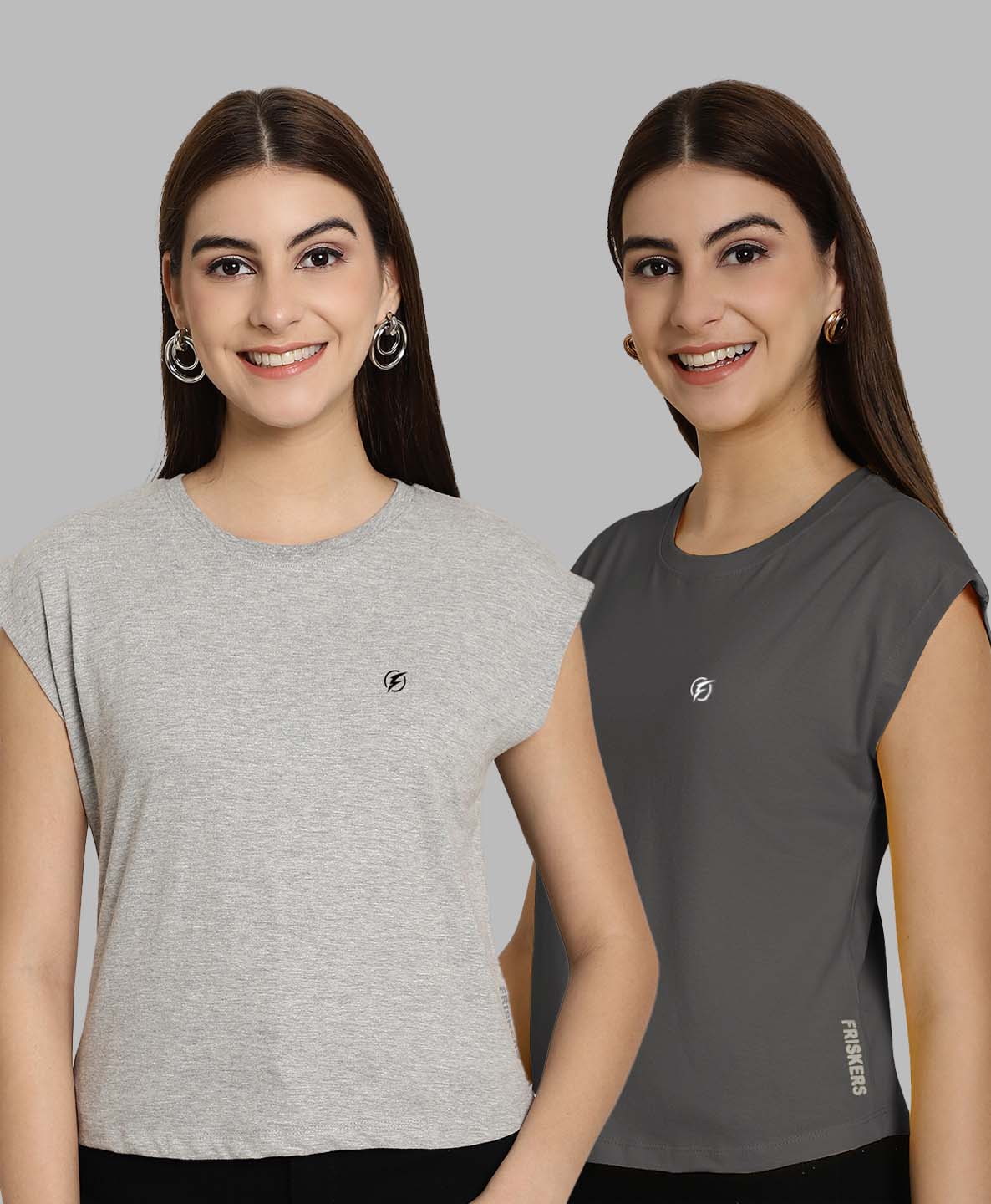 Women Casual Fit Pure Cotton T-Shirt - Friskers