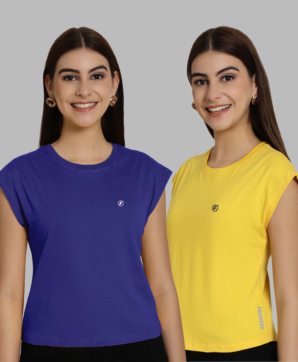Women Casual Fit Pure Cotton T-Shirt - Friskers
