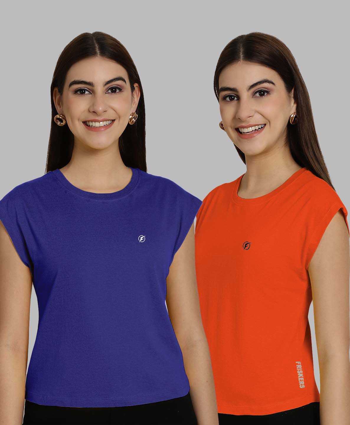 Women Casual Fit Pure Cotton T-Shirt - Friskers