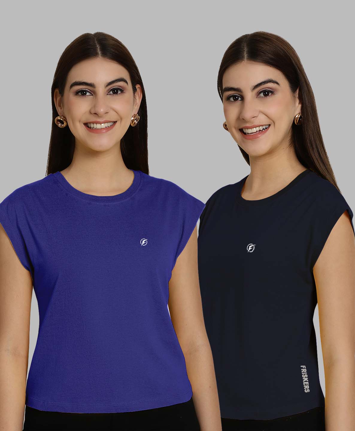 Women Casual Fit Pure Cotton T-Shirt - Friskers