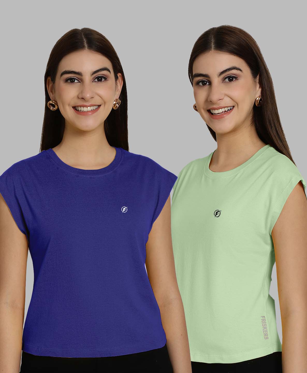 Women Casual Fit Pure Cotton T-Shirt - Friskers